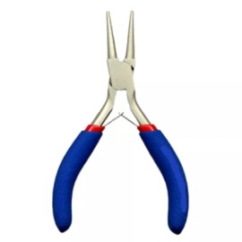 Unbranded/Generic 5" Precision Round Nose Spring Loaded Pliers with Cushion Handles