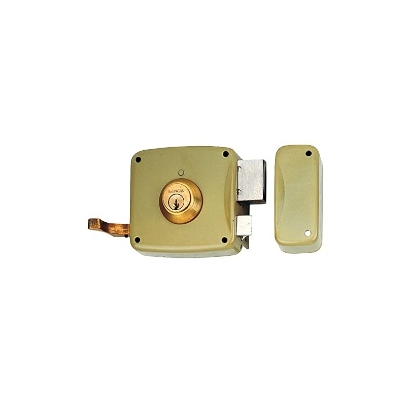 Lince 3017210 Lock 5125-AP/ 80 Right, Gold