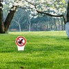 Sign Hunde kacken verboten Sign "Hier bitte nicht!" [German Language]