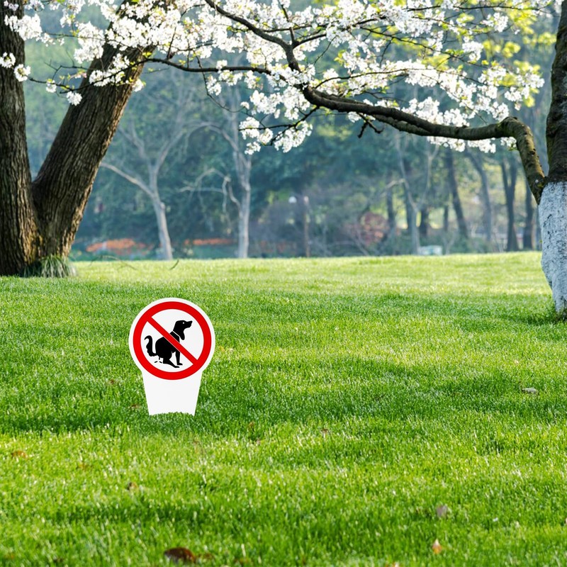 Sign Hunde kacken verboten Sign "Hier bitte nicht!" [German Language]