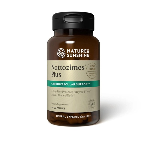 Nature's Sunshine Nattozimes Plus 60 Capsules