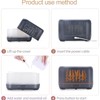 200ml Essential Oil Diffuser Hollow Out Quiet Diffuser with Flame