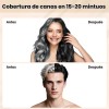 Shampoo Para Canas 500ml Natural Jengibre Tinte Cubre Canas