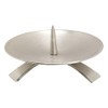 NKlaus 10713 Triangular Candlestick Diameter 11.5 cm with Pin Large