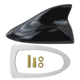 Car Shark Fin Antenna with Fittings, Roof Radio AM/FM Signal Radio Aerial for Hyundai Tucson 2005-2019 - Black by BLUE ELF