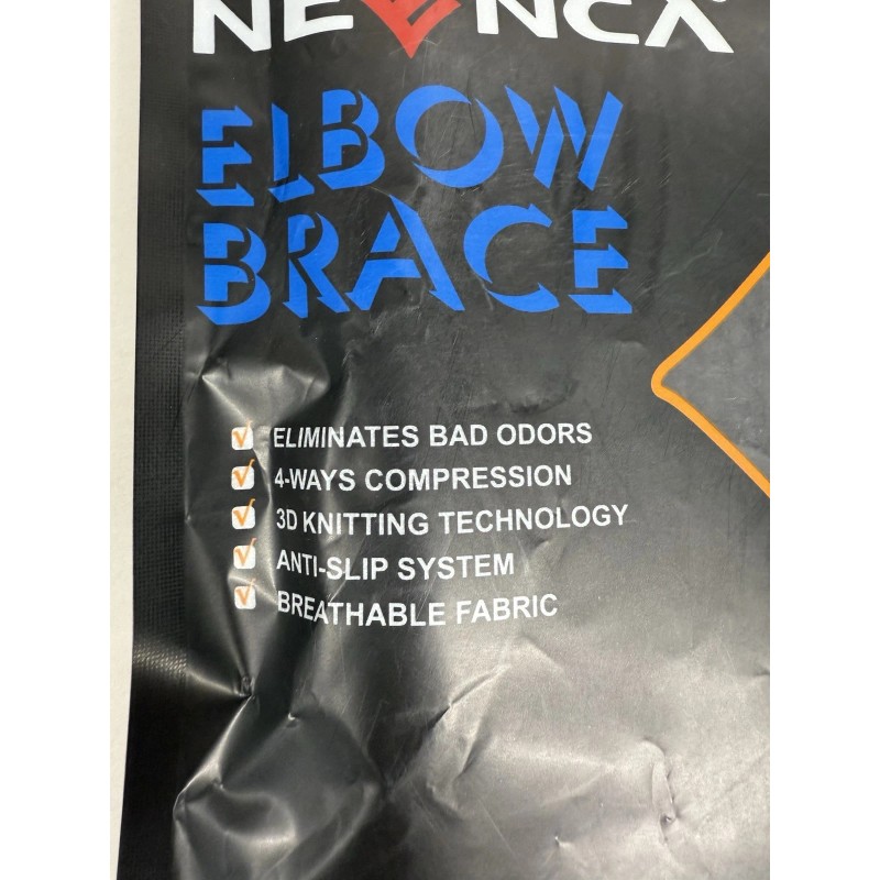 NEENCA PROFESSIONAL ELBOW BRACE COMPRESSION SUPPORT SLEEVES 2-PACK 1 Pair
