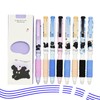 Maydahui 8 Pcs Erasable Gel Pens Blue Ink Soft Grip