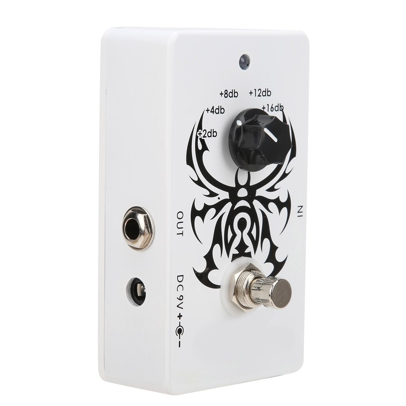 Guitar Effect Pedal Boost True Bypass Adjustable Portable Instrument Accessory