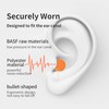 GOL-SIV 200 Pairs Foam Ear Plugs - 38dB(NRR 33dB) Noise