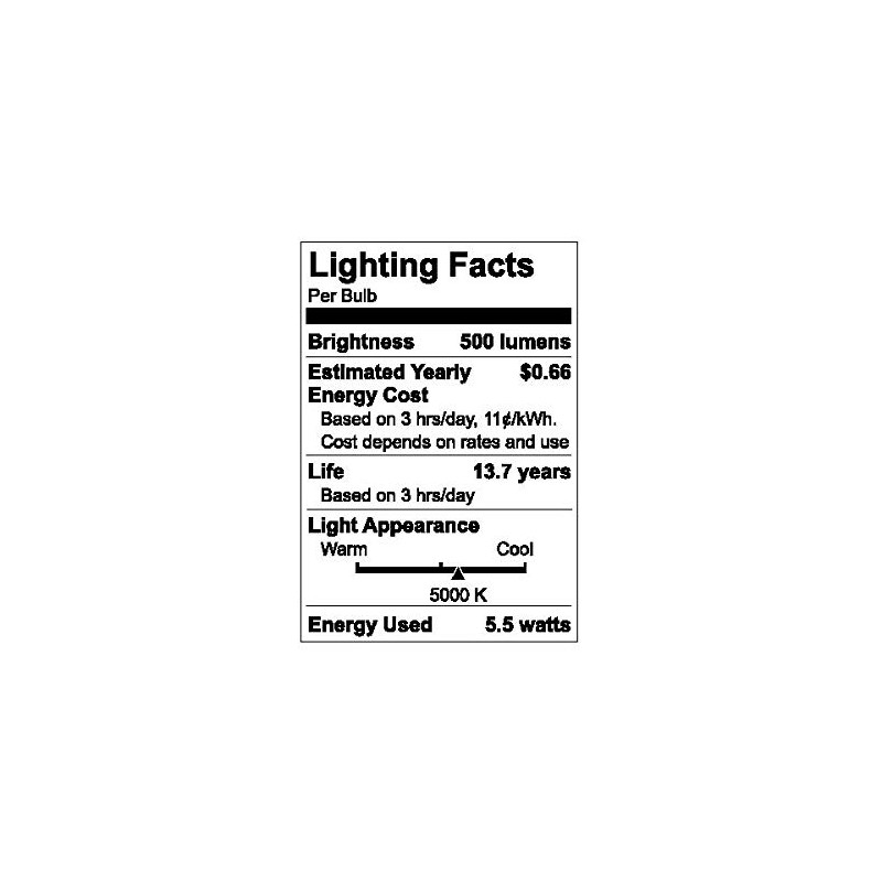 GE Refresh 2-Pack 60 W Equivalent Dimmable Daylight A15 LED