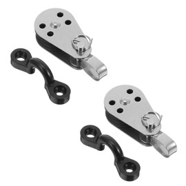 SUPVOX Kayaking Accessories Combination Anchor Pulley System Kayak Anchor Eye Kit Heavy Duty Pulley Boat Pulley System for Canoe Pulley for Kayak Pulleys Pulley for Ropes Nylon Pad Eye