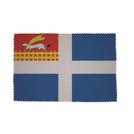 U24 Brillenputztuch Saint Maló Fahne Flagge Glasreinigungstuch Microfasertuch