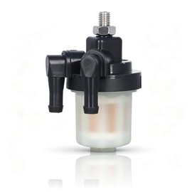 HERCHR Water Separator Fuel Filter, Outboard Engine Gasoline Filter Assembly for Outboard Motor 6R3 24560 00 00 (Paper Core)
