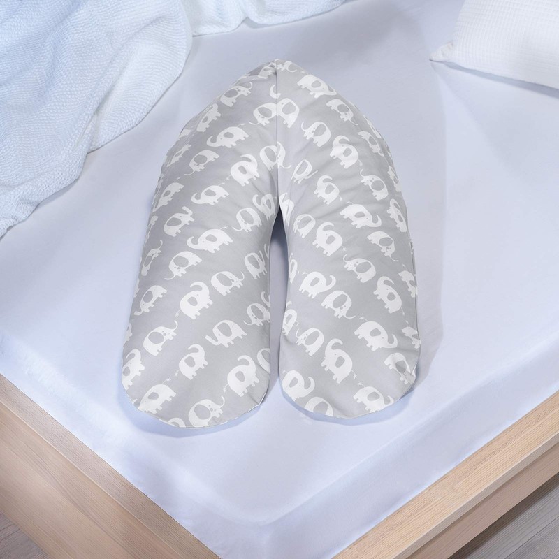 Theraline Cotton Cover for Comfort Nursing Pillow 180 cm Elephant