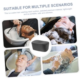 SAFIGLE Shampoo Bowl Neck Rest Cushion for Hair Salon Thick Comfortable Bath Neck Pillow Anti-Slip Support for Spa and Home Use