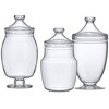 Amazing Abby - Keep - Acrylic Apothecary Jars (3-Piece Set,