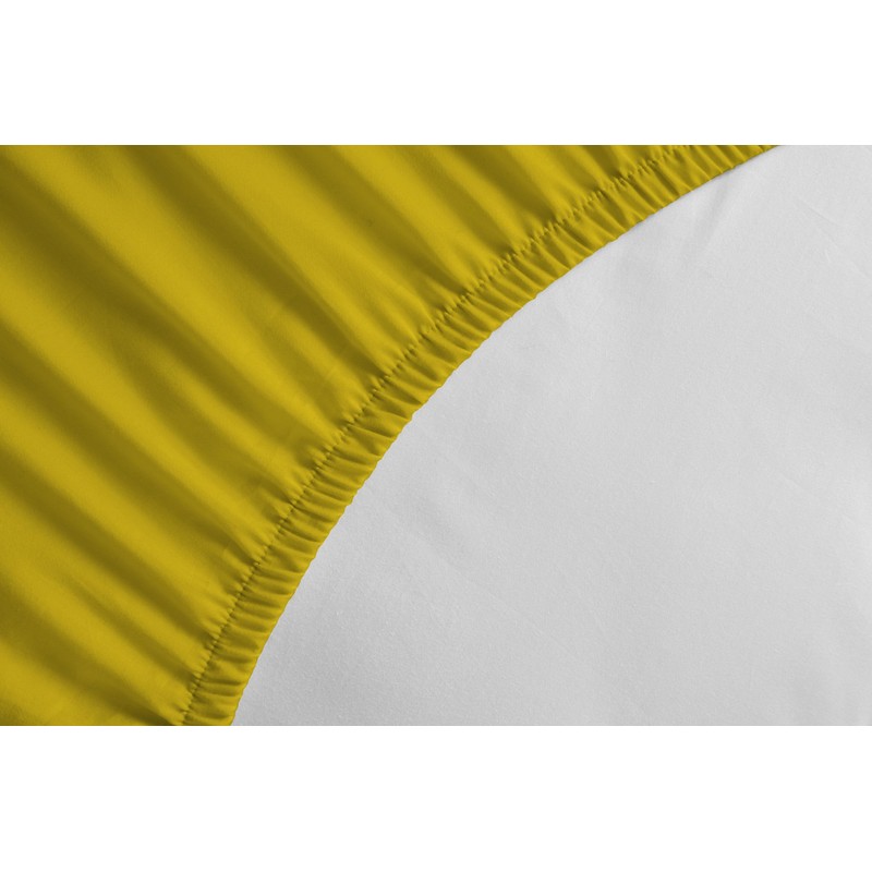 Zer0bed, Fitted Sheet with Corners, Plain, 100% Cotton, 30 cm
