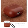 Lopie Leather Case for AirPods 4 and AirPods 4 with
