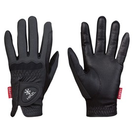 HIRZL GRIPPP Training, Unisex Riding Gloves (8.5, Black)