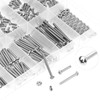 HELIFOUNER 240 PCS Phillips #2-56 Flat Head Machine Screws and