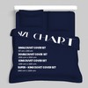 Sapphire Collection Plain Duvet Cover With Pillow Case Non Iron