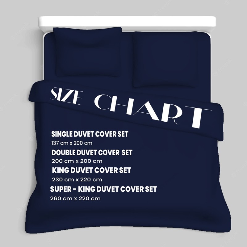 Sapphire Collection Plain Duvet Cover With Pillow Case Non Iron