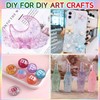 Nail Glitter 12 Colours Fluorescent Glitter Make-Up Glitter Sequin for
