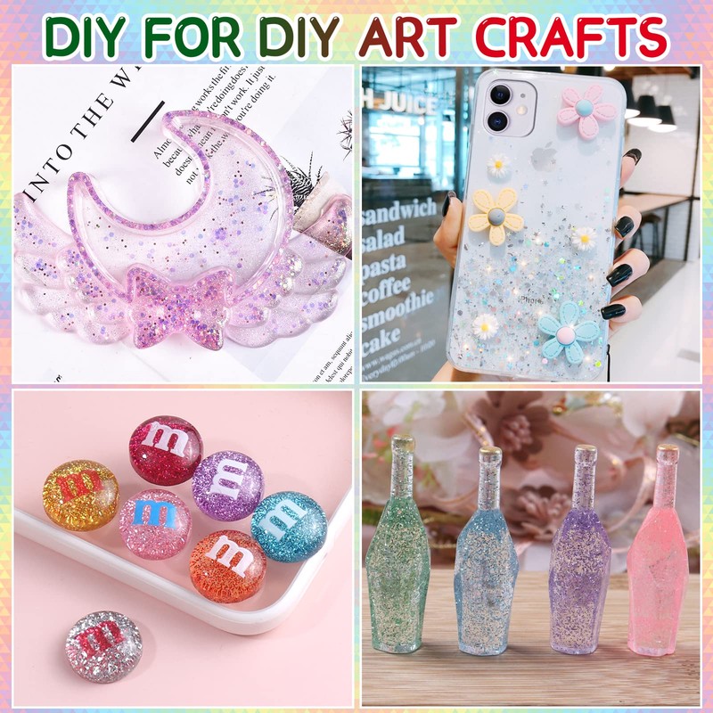 Nail Glitter 12 Colours Fluorescent Glitter Make-Up Glitter Sequin for