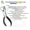 Ring Bending Pliers, Nylon Jaw - Jewelry Making Supplies, Bending