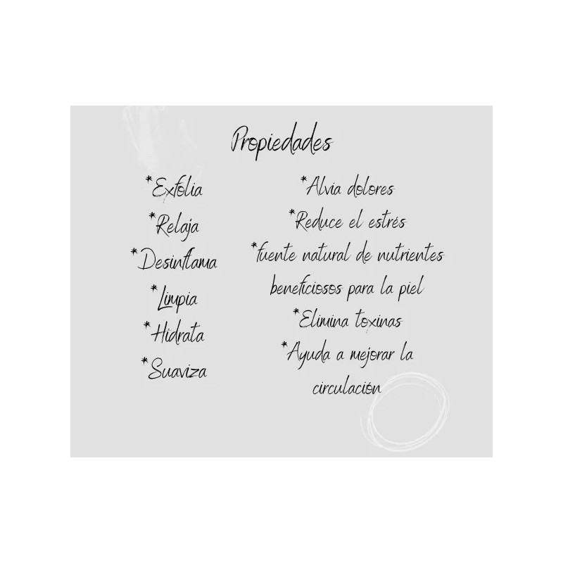 Artesanal Sales De Baño 3 Kilogramos