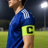 SANJAOYEE サッカー 腕章 4色セット ジュニア 対応 サッカー ジュニア 用 アームバンド