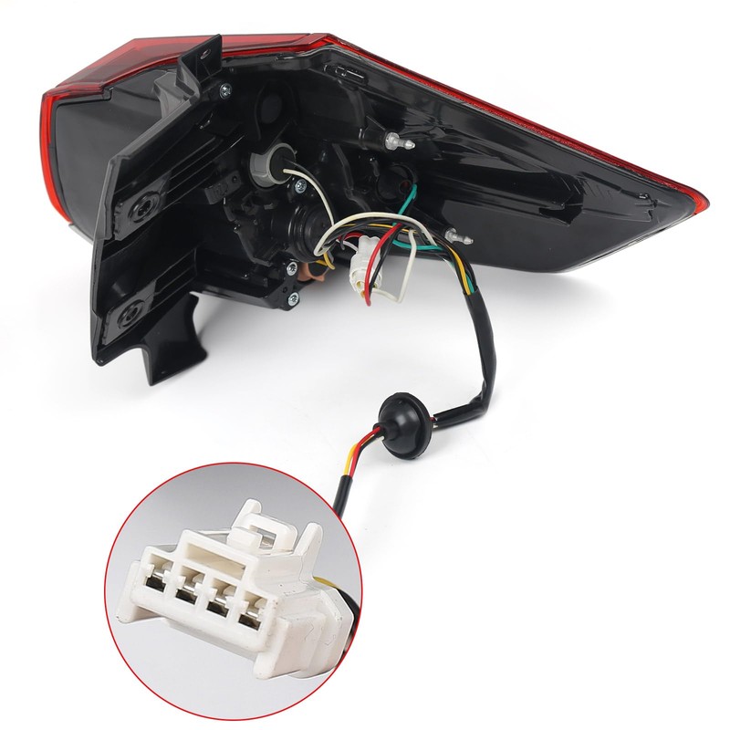 Huray Left Outer Tail Light for Nissan Rogue 2017-2019 Driver