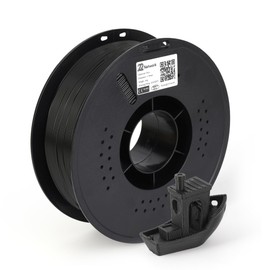22 Network PLA 3D Printer Filament 1.75mm, 1kg Spool (2.2lbs), Dimensional Accuracy ±0.02mm, Fit Most FDM Printers (Black)