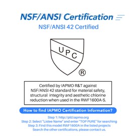 ICEPURE UKF7003 Refrigerator Water Filter Replacemnt for UKF7003AXX, UKF7001, Everydrop EDR7D1, FILTER 7, WF288, WSM-1,JCD2389GES, RWF1600A 3PACK