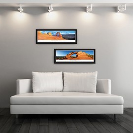 Blakeway Worldwide Panoramas Elk Refuge-Jackson Hole, Wyoming-Blakeway Panoramas National Park Posters, Select Frame with Single Mat