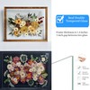 Volakk 16x20 Floating Frame Double Real Glass Real Teak Wood