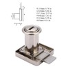 Zerodis Cylinder Cupboard Drawer Lock Zinc Alloy Cabinet Deadbolt Lock