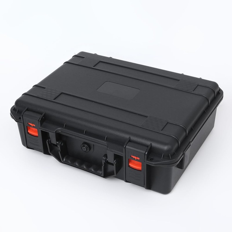 AxiGear 16in Waterproof Hard Shell Case with DIY Customizable Foam
