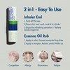 Herb Island 2 in 1 Nasal Stick Inhaler, Natural Eucalyptus&Peppermint
