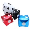 jojofuny 4pcs Dice Foil Balloons Aluminium Foil Ornaments for Themed