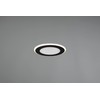 Trio Leuchten Aura 652410132 LED Recessed Light Plastic Matte Black