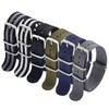 Carty Military Nylon Strap 6 Packs 18mm Watch Band Nylon