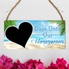 Days Until Our Honeymoon Countdown Plaque | Romantic Honeymoon Countdown