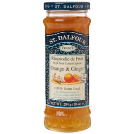 St. Dalfour Orange and Ginger High Fruit Spread, 284g