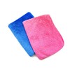 Magic Clean Quick-Dry Wool Pearl Dishcloths (2-Pack) Pink 2ea
