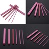 6 PCS 3000 Grits Ruby Polishing Oil Stone Sharpener Sharpening