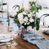 3 Pack Cheesecloth Table Runner, Table Decor Romantic Wedding Runner
