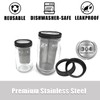 24Pcs Regular Mouth Mason Jar Rings, Sealing Rings, Can Lid