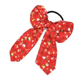 Sanrio Holiday Satin Bow Hair Tie Satin Christmas Hair Accessories Gifts for Gir