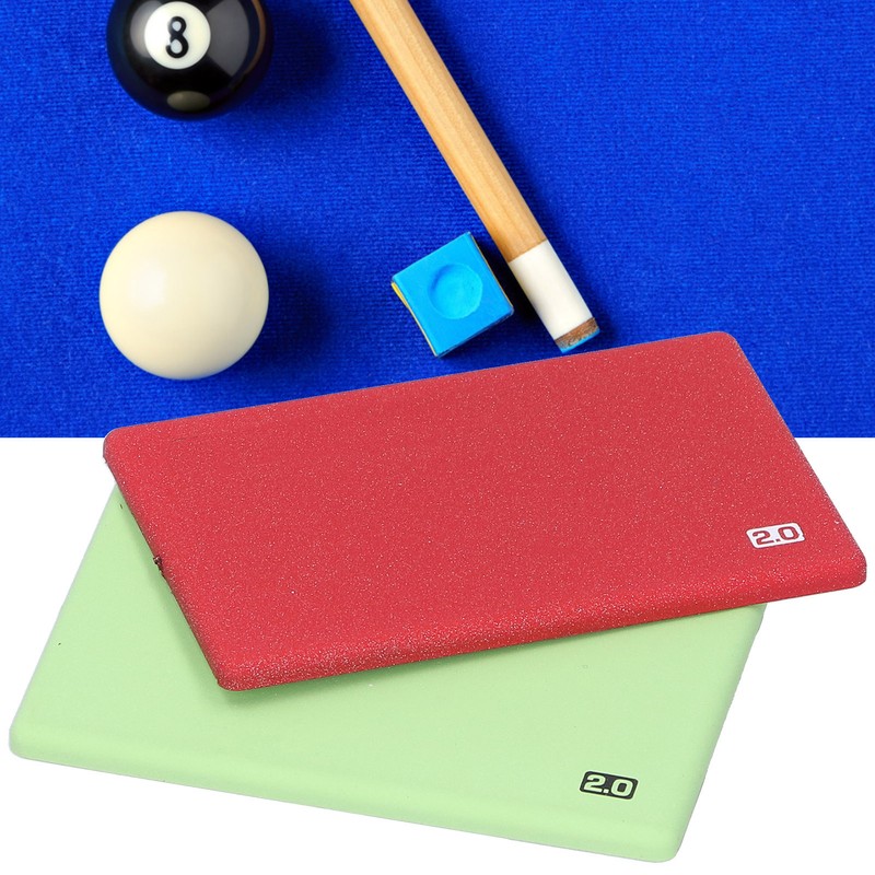 2Pcs Billiard Cue Tip Shaper Snooker Metal Sandpaper Grinding Filing
